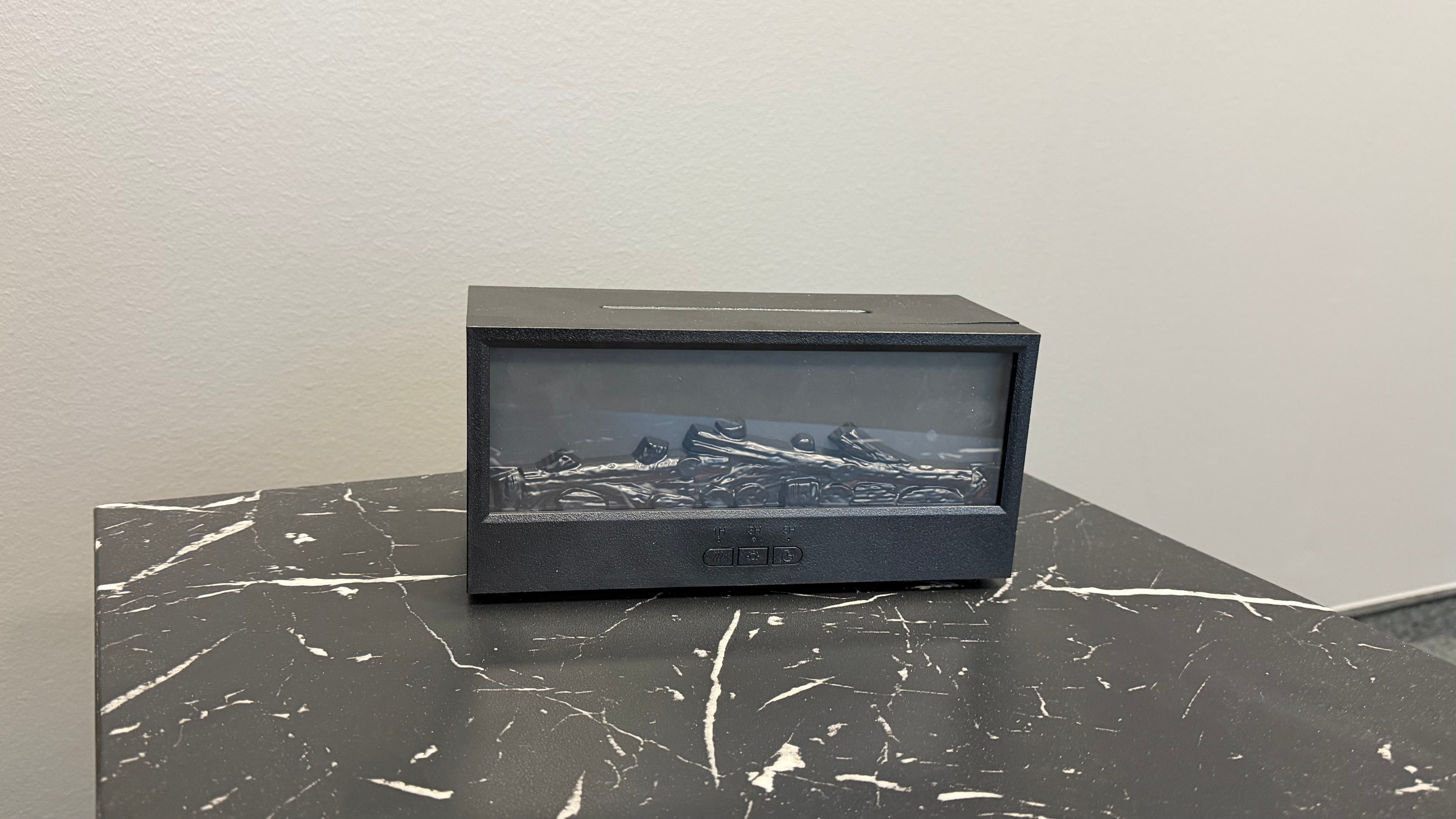 Fireplace Diffuser Humidifier with Colorful Flame LED & Remote Control | Aromatherapy Bonfire Effect